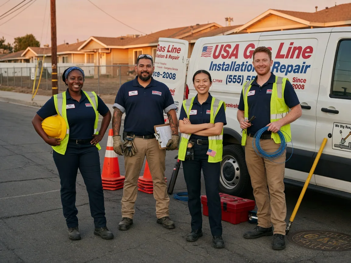 Gas Line Installation company in Evans City, PA